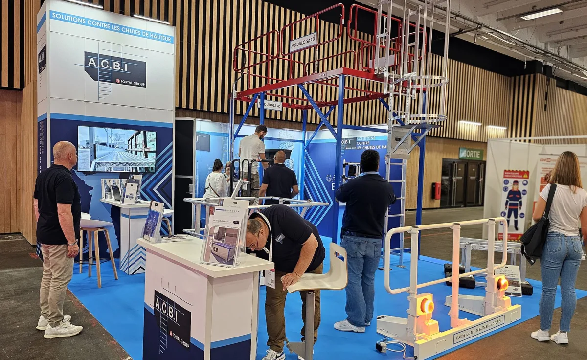 Stand modulaire 36 — ACBI — Préventica Lyon