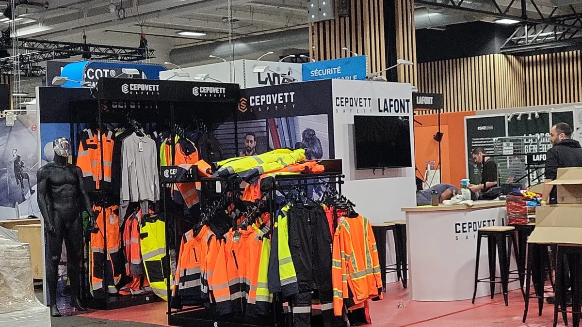 Stand modulaire 36 — Cepovett — Préventica Lyon