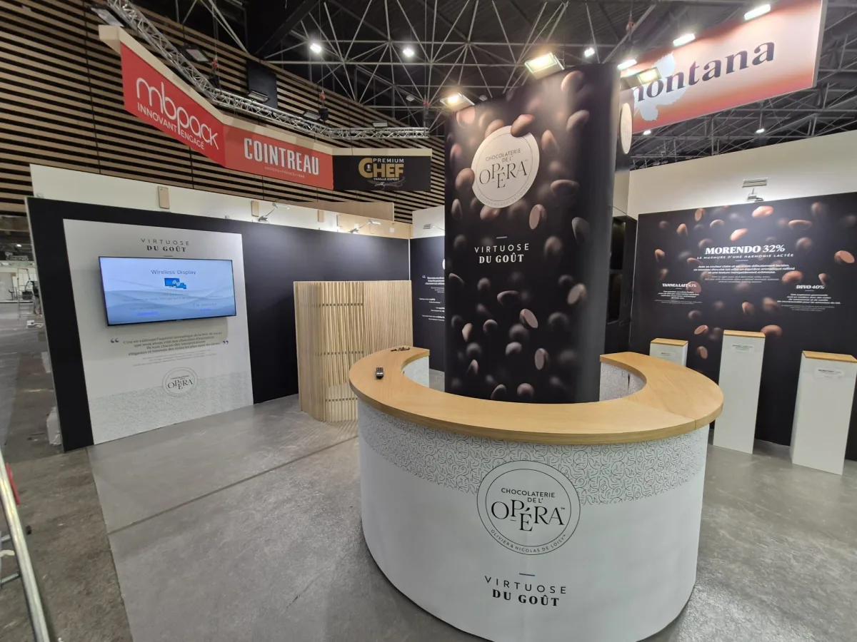Stand traditionnel 45 — Chocolaterie Opéra — Sirha Lyon